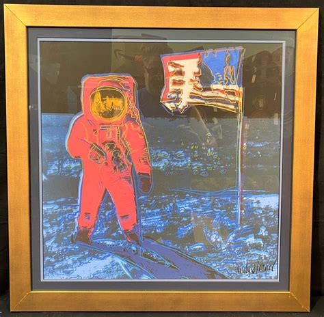Lot Andy Warhol 1928 1987 Limited Edition Moonwalk Lithograph With