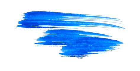 White Background With Isolated Blue Brushstroke Grunge White Palette