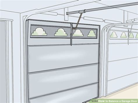 3 Easy Ways To Balance A Garage Door Wikihow