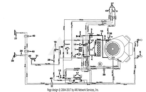 Yardman Mtd Wiring Diagram Mtd Riding Lawn Mower Electrical Diagram
