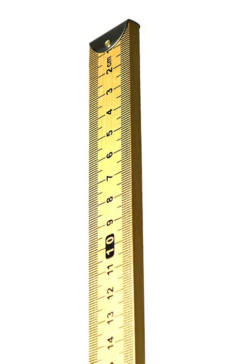 Double Sided Meter Stick Hardwood Metric Meter Stick Horizontal