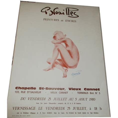 Anciennes Affiches De Galeries D Art Parisiennes Et Du Sud Exposant Le