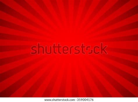 Red Color Burst Background Vector Illustration Stock Vector Royalty