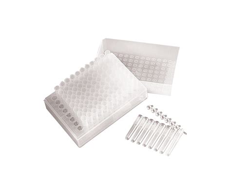 Corning Polypropylene Non Sterile With Rack 96 Well Cluster Tubes 8 Tube Strip Format Case Of