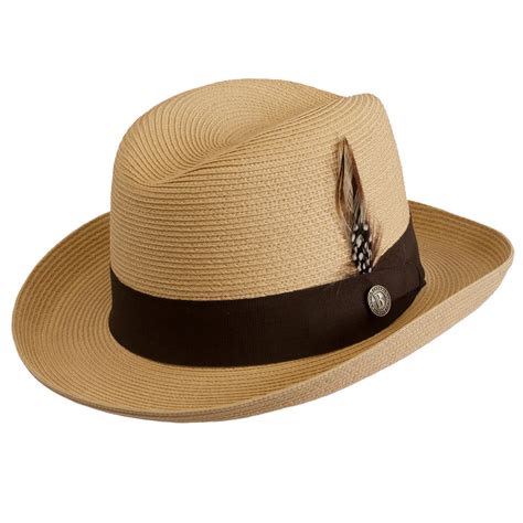 Straw Godfather Hat By Bruno Capelo Levine Hat Co