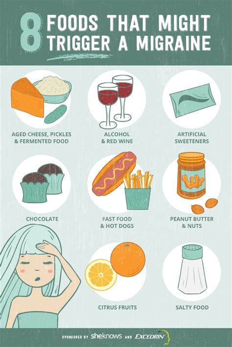 Ice cream has been reported to cause migraines and other headaches in individuals sensitive to the sudden temperature change in the mouth. 8 Foods That Trigger Migraines (With images) | Foods for ...
