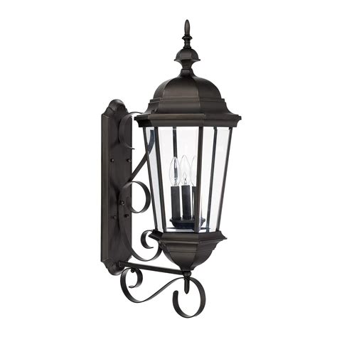Carriage House 36 Inch Tall 3 Light Outdoor Wall Light Capitol Lighting