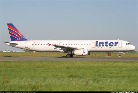 Airbus A321 231 Inter Airlines Aviation Photo 1083182