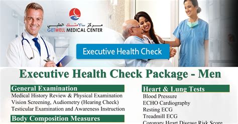 Getwell Medical Center Executive Health Check Up Package