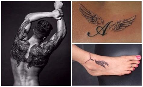 See more ideas about tattoos, small tattoos, tiny tattoos. tatuajes-alas-con-iniciales | Tatuajes para Mujeres