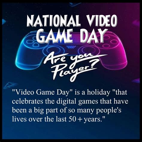 National Video Game Day Template Postermywall