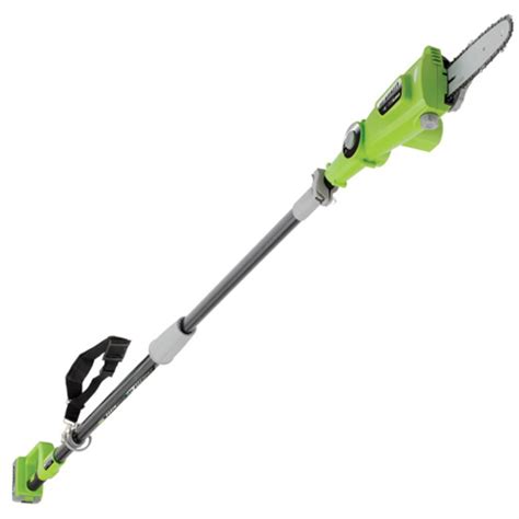 Earthwise Lps40208 20v Lithium Cordless Pole Saw