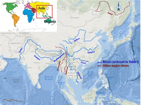 Onagi river from mapcarta, the open map. Major river systems of South, Southeast, and East Asia that belong to... | Download Scientific ...