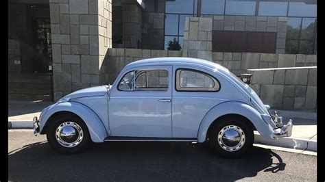 My 1961 Baby Blue Electric Volkswagen Beetle Youtube