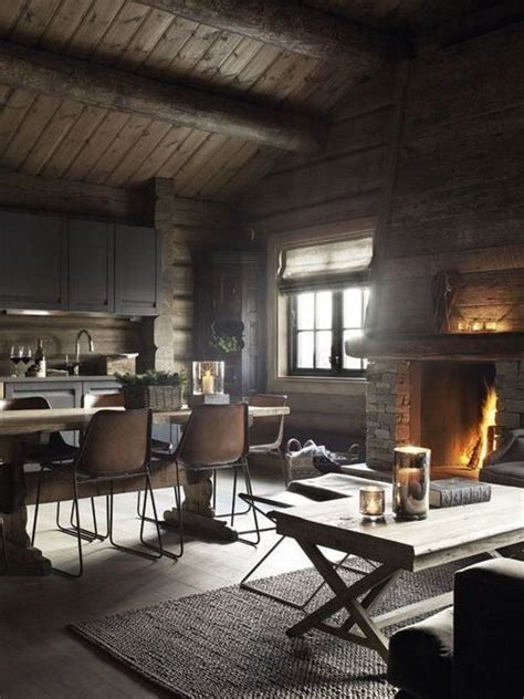 30 Best Dining Zone Design Ideas Pinzones Cabin Living Room Cabin