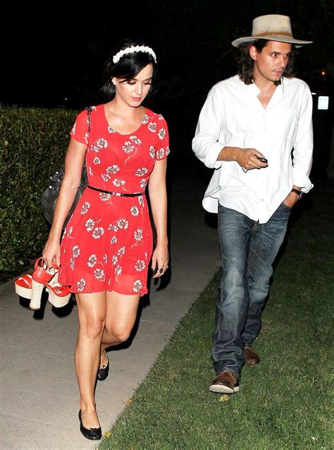 Katy Perry And John Mayer Spotted Leaving House Party Together