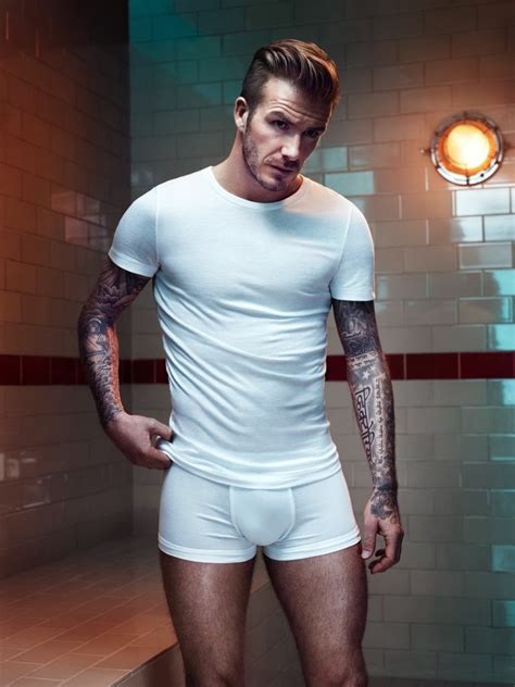 Fashion And The City David Beckham Shows Off His Trademark Bulge For Handm Fallwinter 2013