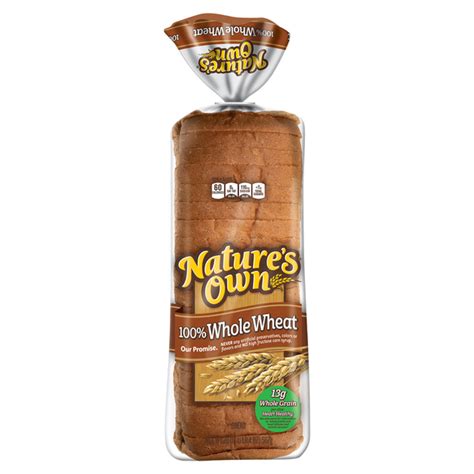 Nature S Own Whole Wheat Bread Nutrition Facts Besto Blog