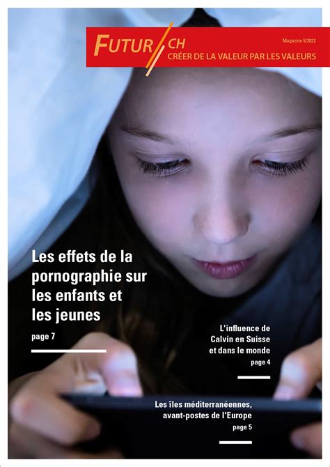 Les Effets De La Pornographie Sur Les Enfants Et Les Jeunes Stiftung Zukunft Ch