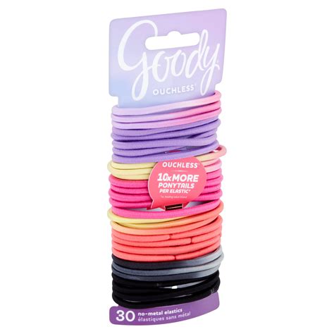 Goody Ouchless No Metal Elastics 30 Count