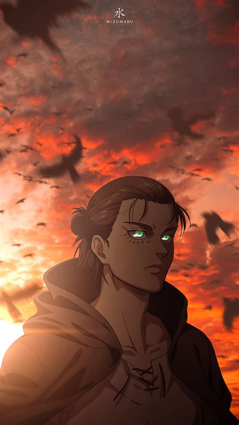 Eren Yeager Cloud Reiner Braun Sky Attack On Titan Anime Aesthetic
