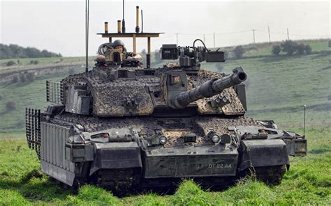 Download Wallpapers 4k Challenger 2 Tanks British Mbt British Army