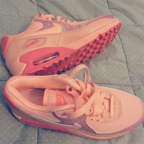 Nike Air Max Peach Color Womens Fashion Footwear Sneakers On Carousell