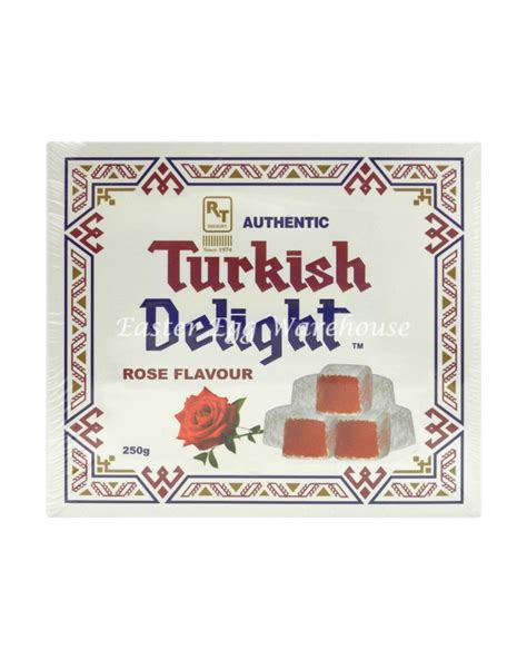Turkish Delight Rose Flavour 250g Easter Egg Warehouse