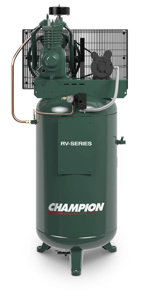Oil Lubricated Reciprocating Piston Air Compressors Rv Series