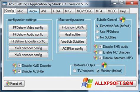 The mega variant is the largest of the four variants of the codec pack. Télécharger Vista Codec Package pour Windows XP (32/64 bit) en Français