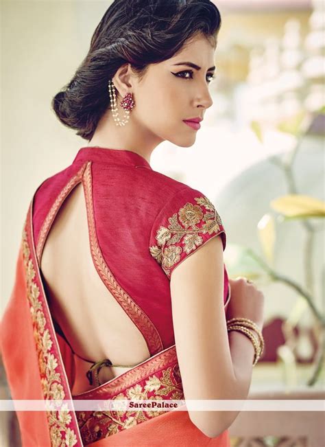 Saree Blouse Back Designs With 3 4 Hands Free How To Rock A Saree