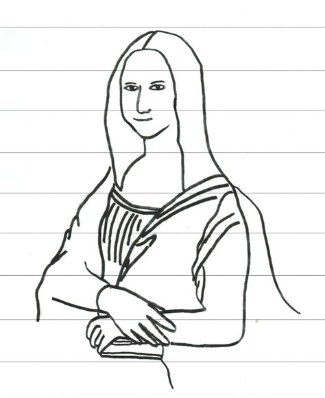 Mona Lisa Coloring Page With Monalisa Hd Phone Wallpaper Pxfuel