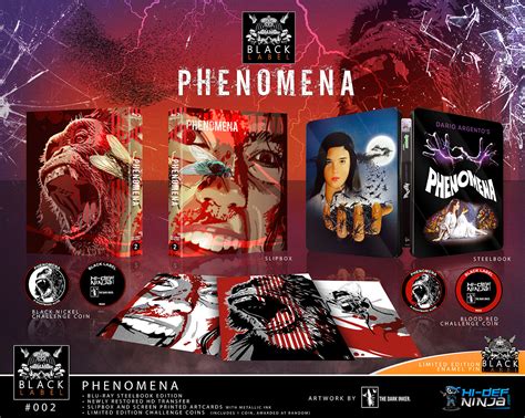 Phenomena Hdn Black Label Horror Line Exclusive 2 Blu Ray Steelbook