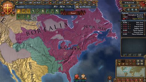 Three Colonial Nations In Canada And Three Colonial Nations In Eastern
