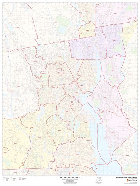 Providence Ri Zip Code Map