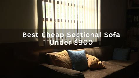 Best Cheap Sectional Sofa Under 300 1 