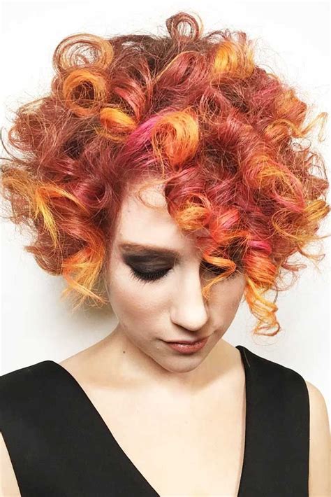 Trendy Hair Color Discover The Captivating Orange Hair Rainbow From