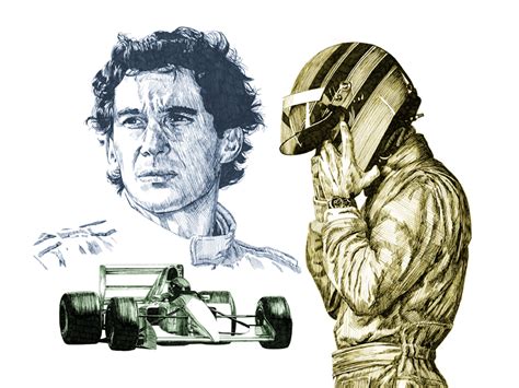 Ayrton Senna By Maddrawings On Deviantart