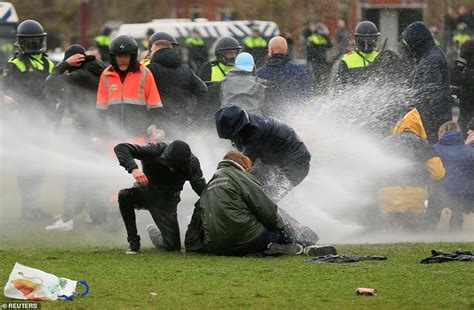 In amsterdam, the museumplein and the surrounding area have been designated as a safety risk area for previous unannounced protests detained people with weapons. Youths torch Dutch Covid testing centre amid fiery anti ...