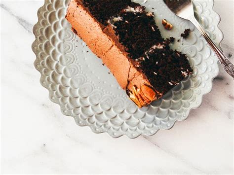 Combine all the ingredients (except shredded coconut and chopped pecans) into a small saucepan. Double chocolate cake with coconut-pecan filling (With ...