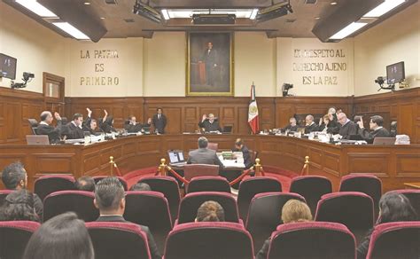 La primera sala de la suprema corte de. SCJN declara constitucional consulta popular para ...