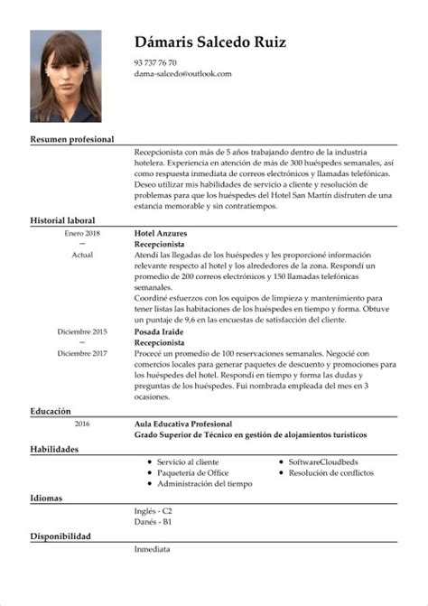 12 Plantillas Para Curriculum Vitae Sencillo Consejos