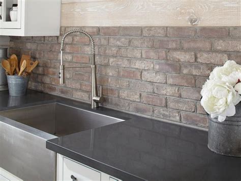 Rushmore Thin Brick Panel Brick Kitchen Brick Backsplash Kitchen