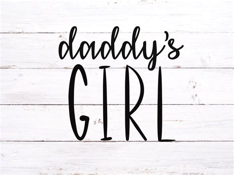 Daddys Girl Svg File For Cricut Kids Clothes Clothing Ideas Etsy