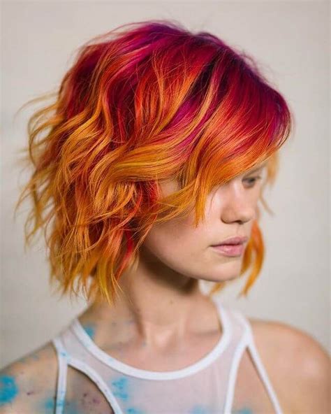 50 vibrant fall hair color ideas to accent your new hairstyle fire hair fall hair hair looks