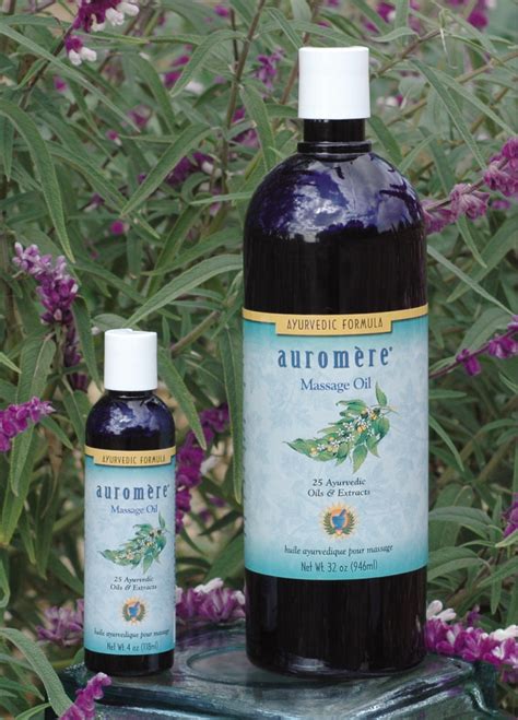 ayurvedic massage oils products directory massage magazine