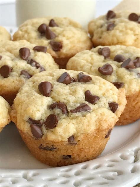 Line a 12 cup muffin tin with paper liners or spray with cooking spray. Mini Chocolate Chip Muffins - Together as Family