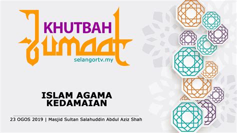 Kadar harga emas & perak kadar zakat. #LIVE Khutbah Jumaat | 23 Ogos 2019 - TVSelangor