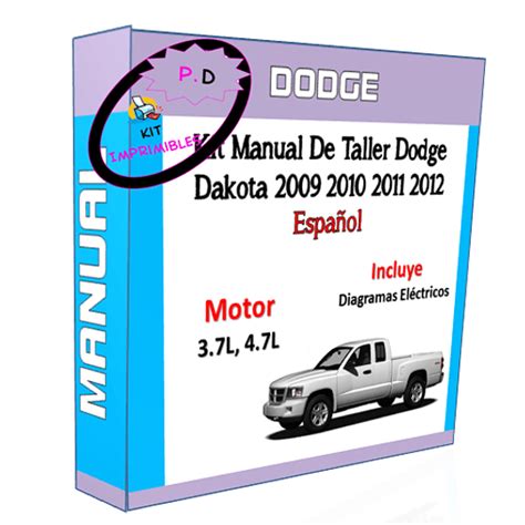 Manual De Taller Dodge Dakota 2009 2010 2011 2012 Español