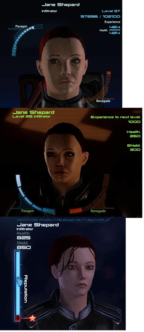 What Does Your Custom Shepard Look Like Why Masseffect